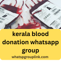 kerala blood donation whatsapp group